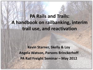 Kevin Starner - PA Rail Seminar > Home