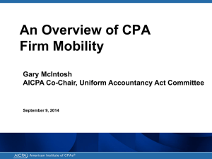 CPA Firm Mobility PowerPoint Presentation
