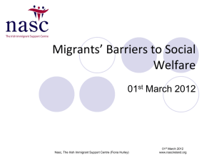 Barriers to Social Welfare