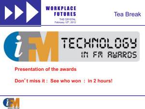 Presentation Title - Workplace Futures Conference