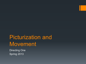 Picturization and Movement