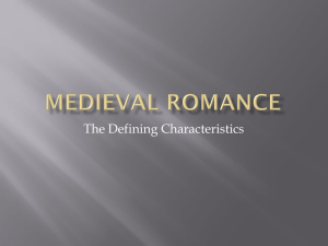 Medieval Romance - Sanderson High School