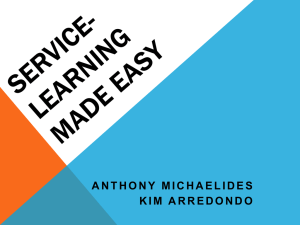 Service-Learning Made Easy