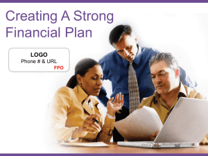 Sample Presentation for Promoting CPA Financial Planner