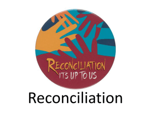 Reconciliation - Study Is My Buddy 2015