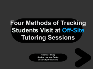 Four Methods of Tracking Students Visit at Off