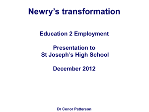 Newry has always had an Entrepreneurial Culture