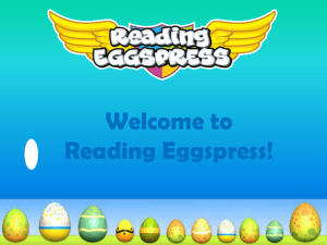 Welcome to Reading Eggs and Reading Eggspress!