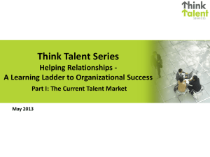Part I: The Current Talent Market