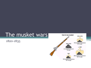 The musket wars