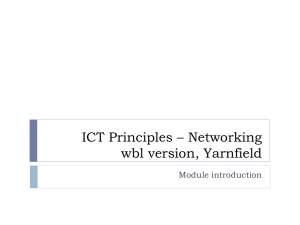 Introduction to Networking (ITN)