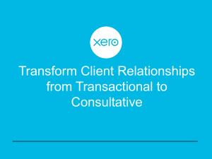Transforming Client Relationships