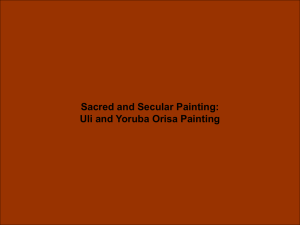Sacred and Secular Painting-