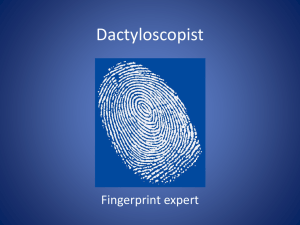 Fingerprint - ecrimescenechemistrymiller