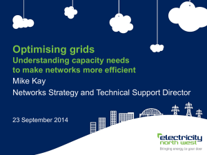 Optimising grids - Electricity North West