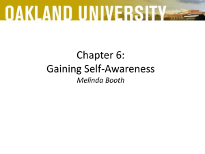Self-Awareness Powerpoint Presentation