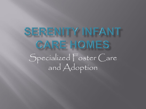 Serenity Infant Care Homes