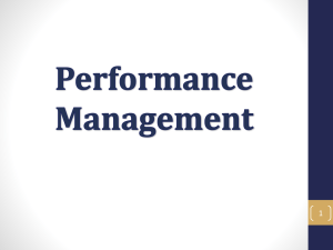 Performance Management - Agriculture and Natural Resources