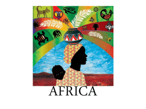 AFRICA - Ms. Multani `s History Homepage