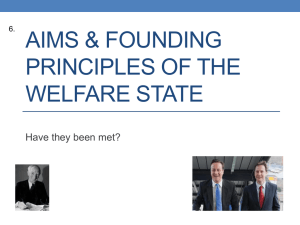 7_Welfare State Aims & Principles