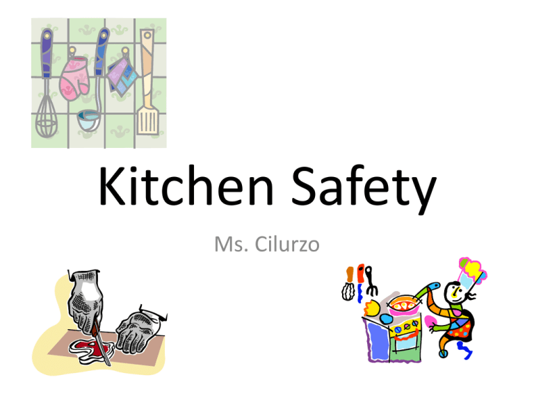 kitchen safety assignment