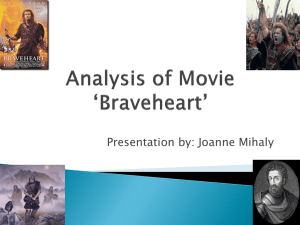 Analysis of Movie Braveheart