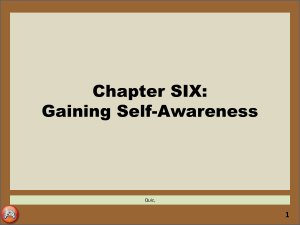 13. CH6-Gaining Self