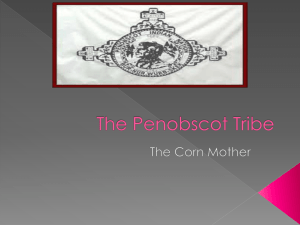 The Penobscot Tribe