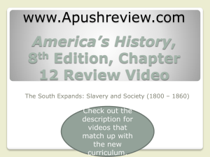 America`s History Chapter 12