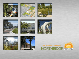 PowerPoint - Brief - Northridge Vision