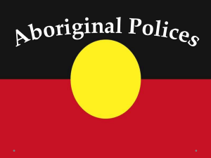 Aboriginal Polices