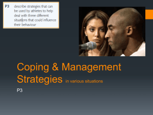 Coping & Management Strategies