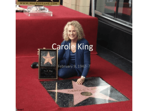 Carole King - WordPress.com