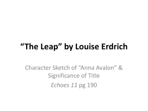 *The Leap* by Louise Erdrich
