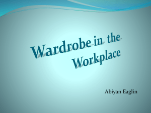 Wardrobe in the Workplace