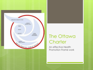 The Ottawa Charter