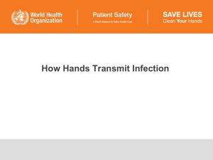 How Hands Transmit Infection