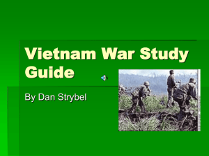 Vietnam War Study Guide