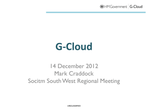 G-Cloud - Socitm