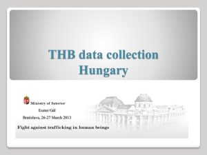 Fight against human trafficking and data collection Hungary
