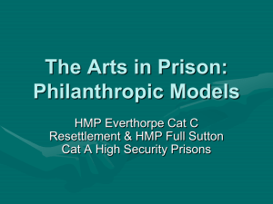 Philanthropic Models - National Alliance for Arts in Criminal Justice