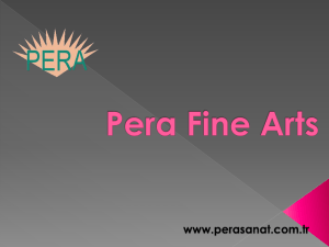 Pera Fine Arts Culture, Arts and Solidarity Association