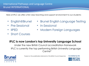 IPLC-Slides - Brunel University