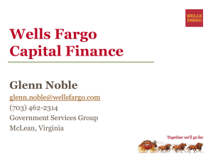 Wells Fargo Capital Finance Who We Are