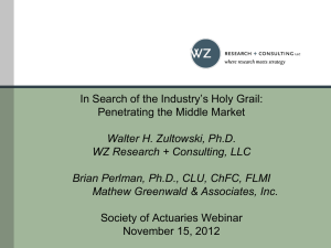 In Search of the Industry`s Holy Grail: Penetrating the Middle Market