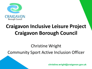 Craigavon Inclusive, Craigavon Borough Council