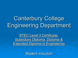 Nat-Dip-Student-Induction - Engineering at Canterbury College