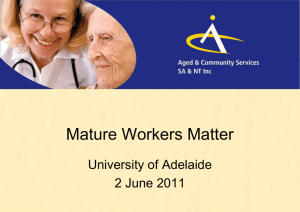 Master Classes - University of Adelaide