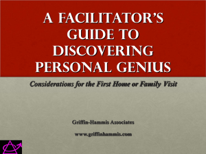 A Facilitator`s Guide to Discovering Personal Genius