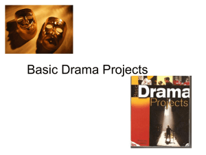 Basic Drama ProjectsChp1